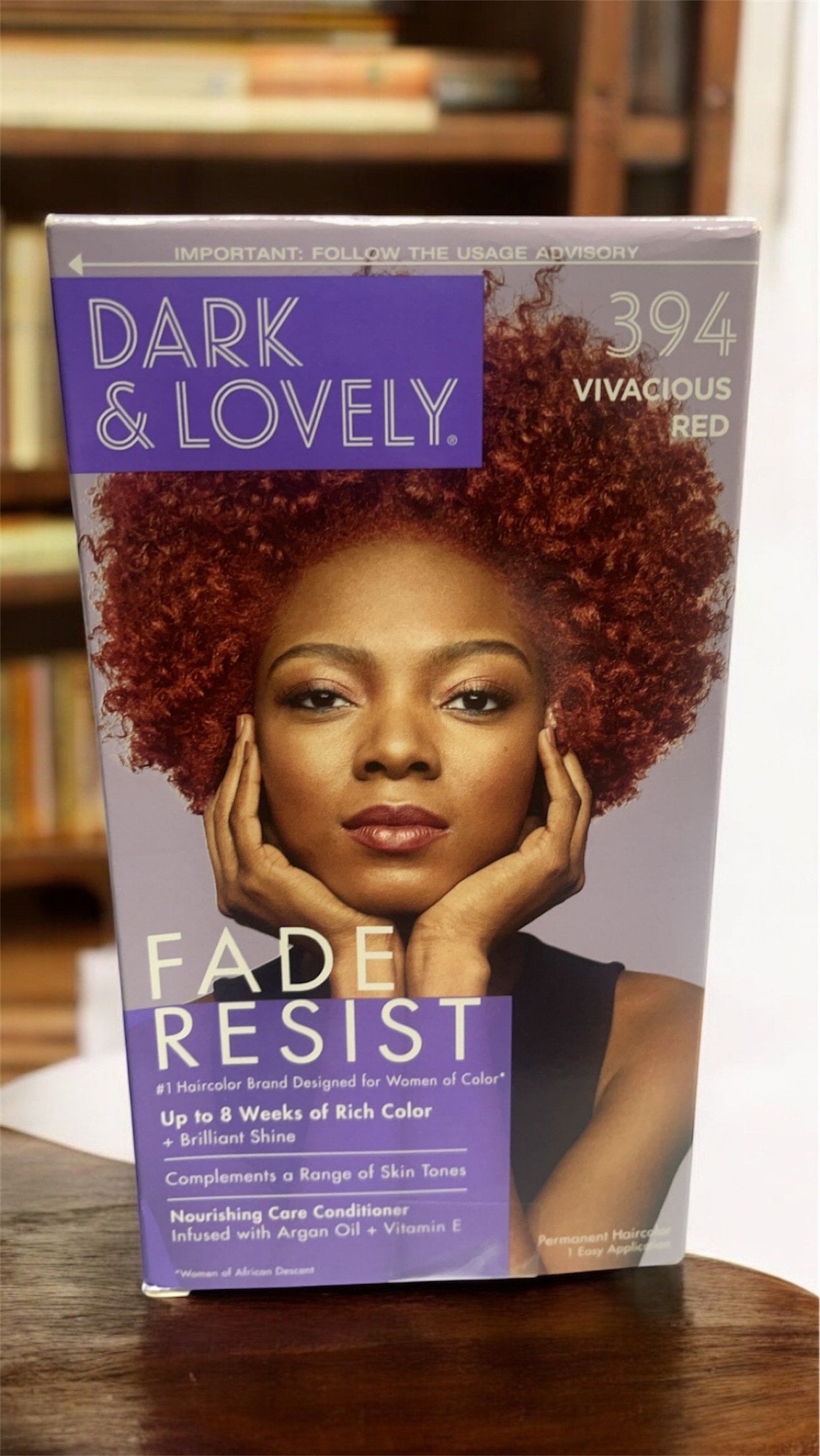 Dark And Lovely 394 - Coloration Rouge Vif