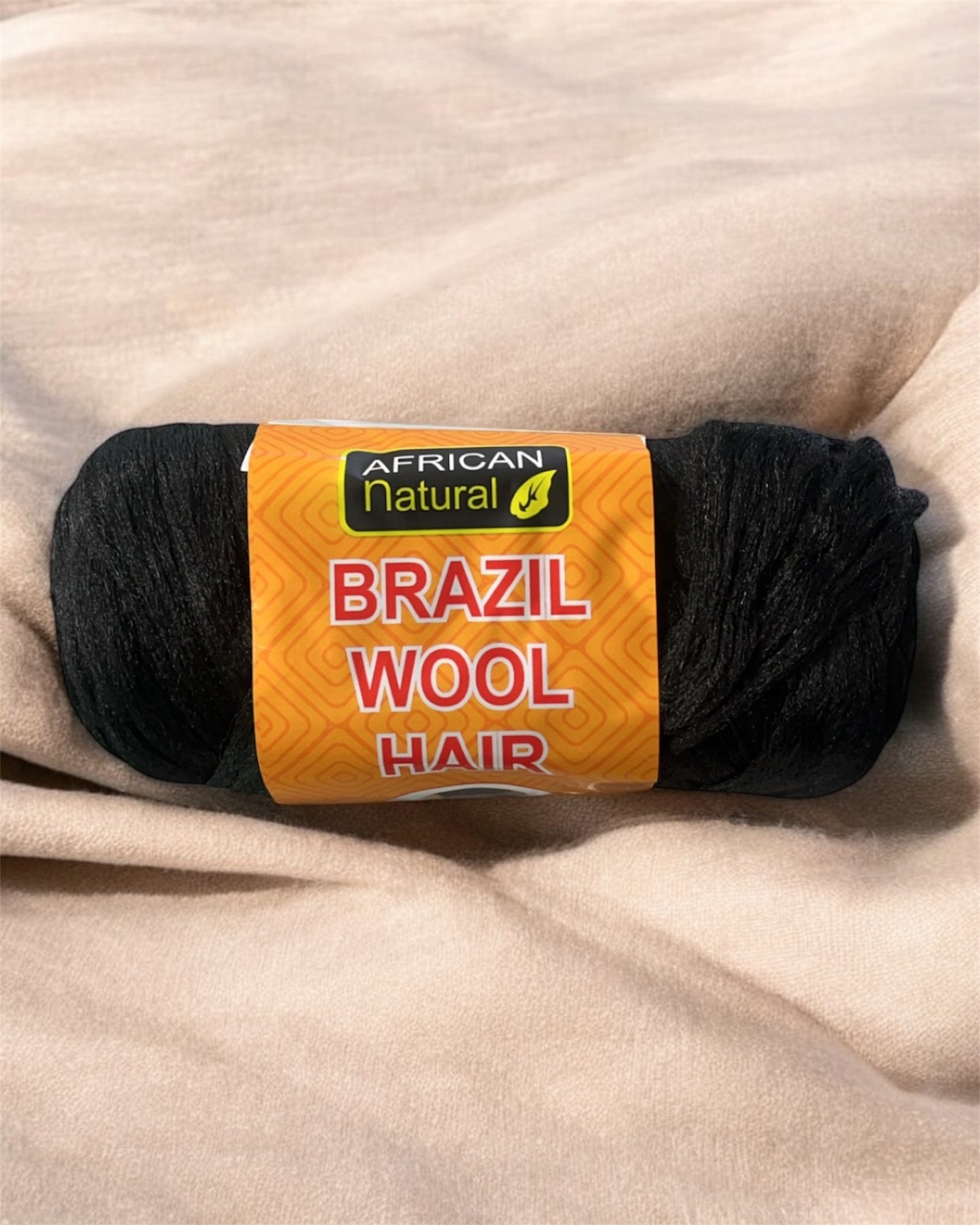 BRAZILIAN WOOL HAIR - LAINE NOIRE