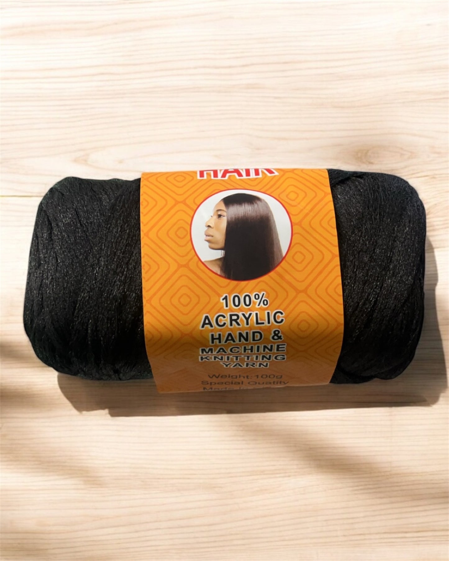 BRAZILIAN WOOL HAIR - LAINE NOIRE