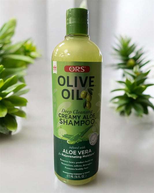 ORS OLIVES OIL - DEEP CLEANING - SHAMPOING OLIVE OIL  - ALOE VERA 473ML