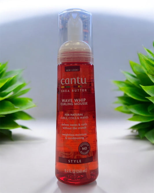 CANTU SHEA BUTTER - WAVE WHIP CURLING MOUSSE